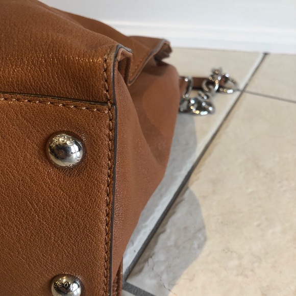Michael Kors Hamilton Brown/Caramel Handbag -Tote - Picture 5 of 16
